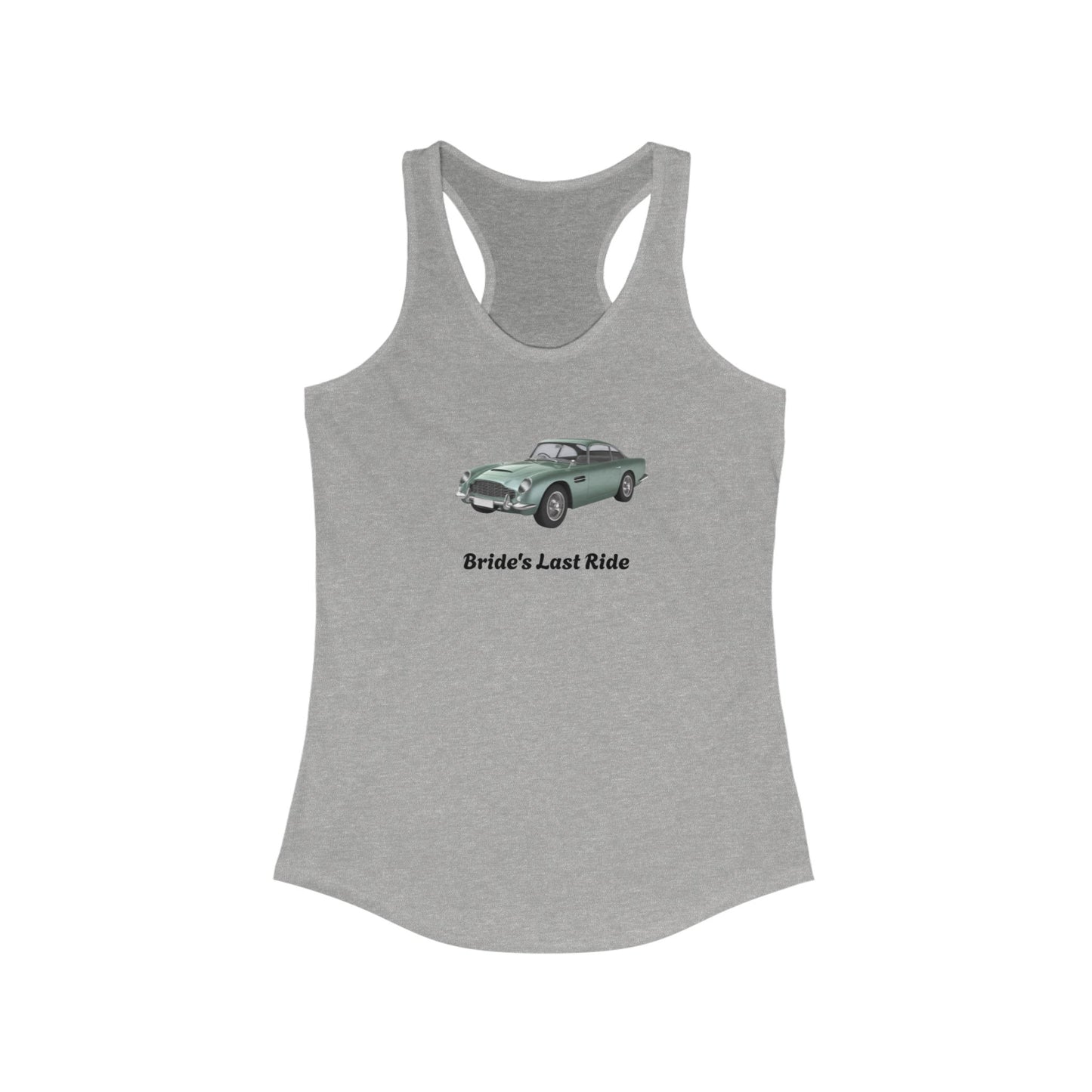 Bridal Party Racerback Tank, Bride's Last Ride Shirt, Bachelorette Party Tee, Wedding Gift Apparel, Casual Summer Wear