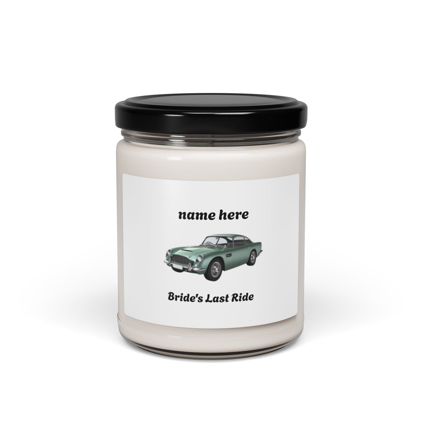 Bridal Scented Candle, Wedding Gift, Bride's Last Ride Decor, Engagement Celebration, Home Fragrance, Romance