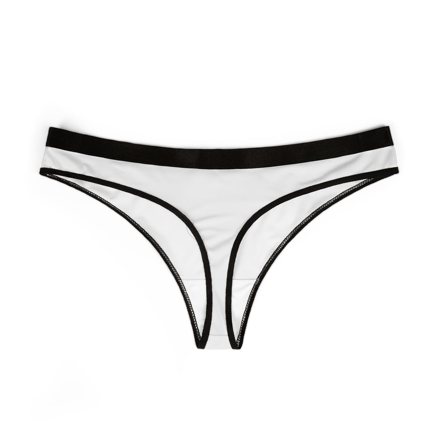 Cute First Date Women's Thongs, Best Gift for Her, Fun Lingerie, Underwear for Romantic Occasions, Comfortable Cotton Thong