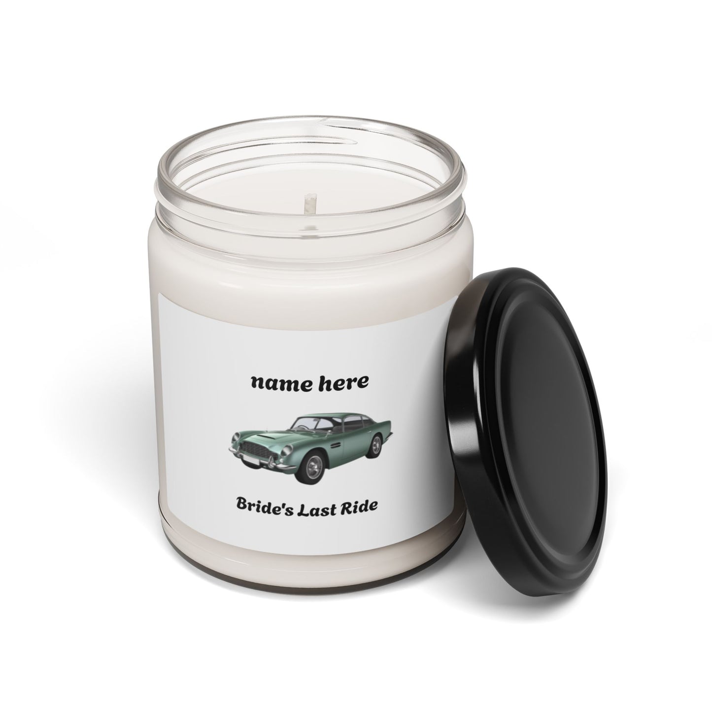 Bridal Scented Candle, Wedding Gift, Bride's Last Ride Decor, Engagement Celebration, Home Fragrance, Romance