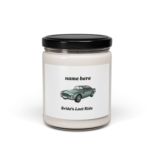 Bridal Scented Candle, Wedding Gift, Bride's Last Ride Decor, Engagement Celebration, Home Fragrance, Romance