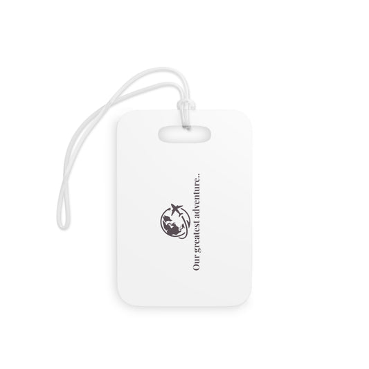 Personalized Luggage Tags | Our Greatest Adventure | Travel Accessories, Custom Name Tags, Vacation Gear, Unique Gift for Travelers