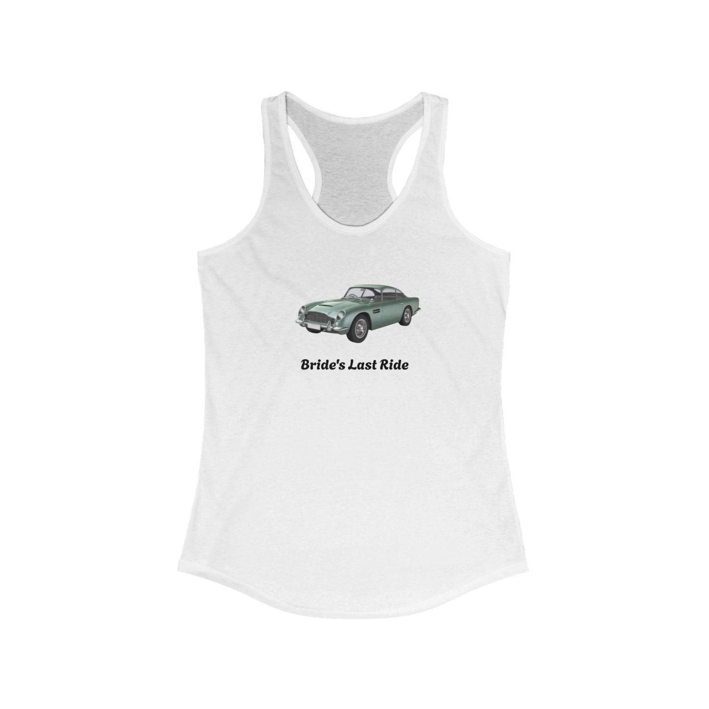 Bridal Party Racerback Tank, Bride's Last Ride Shirt, Bachelorette Party Tee, Wedding Gift Apparel, Casual Summer Wear
