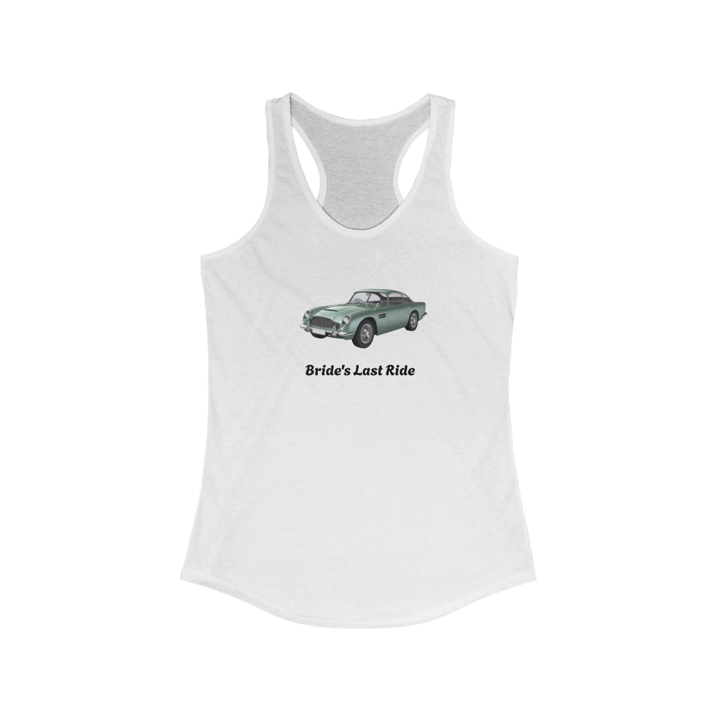 Bridal Party Racerback Tank, Bride's Last Ride Shirt, Bachelorette Party Tee, Wedding Gift Apparel, Casual Summer Wear