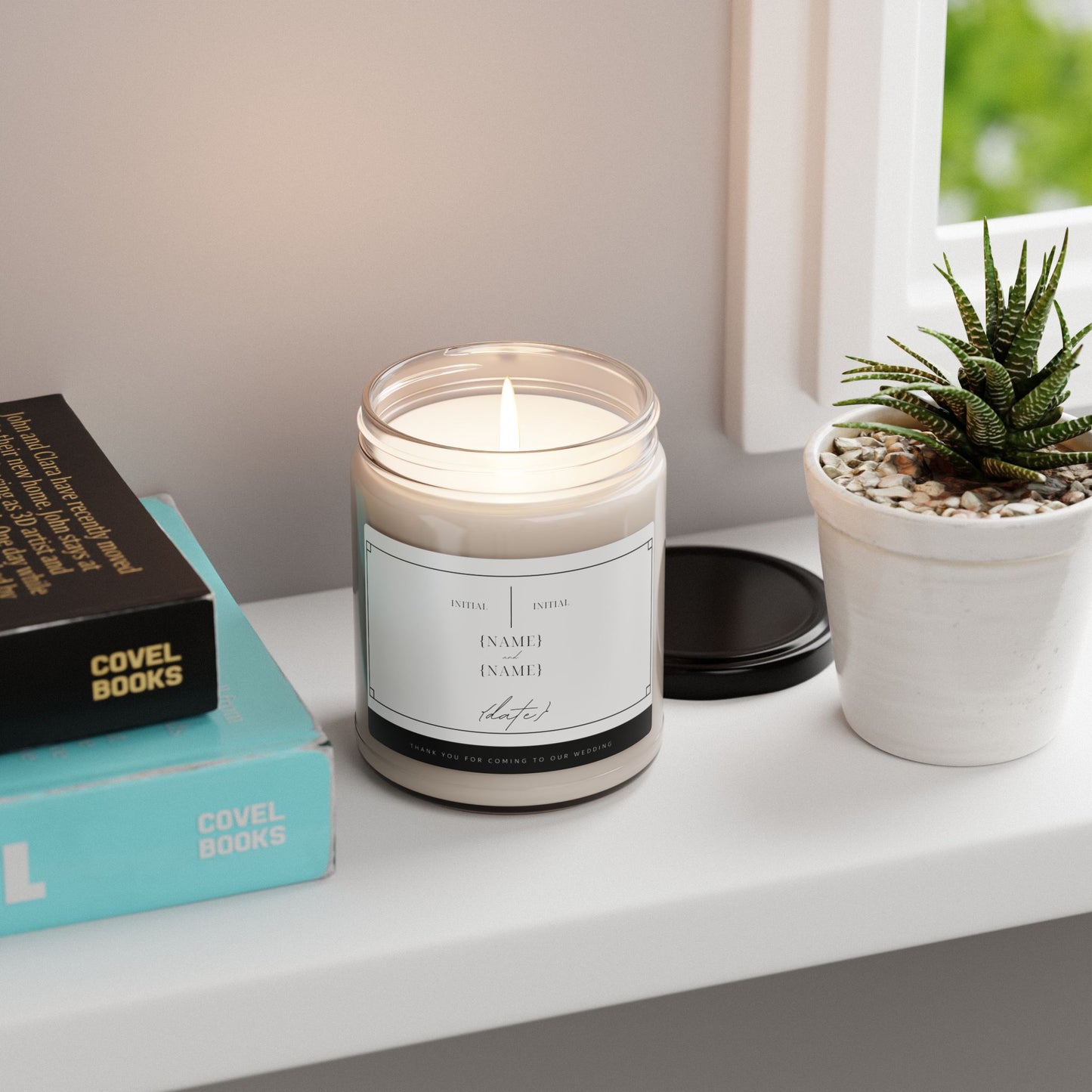 Modern Geometric Scented Soy Candle, Decorative Home Decor, Relaxing Gift for Her, Aromatherapy Candle, Perfect for Birthdays, [...]
