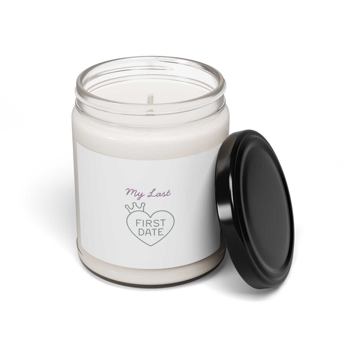 Romantic Scented Candle, My Last First Date Soy Candle, Gift for Couples, Home Decor, Anniversary, Engagement